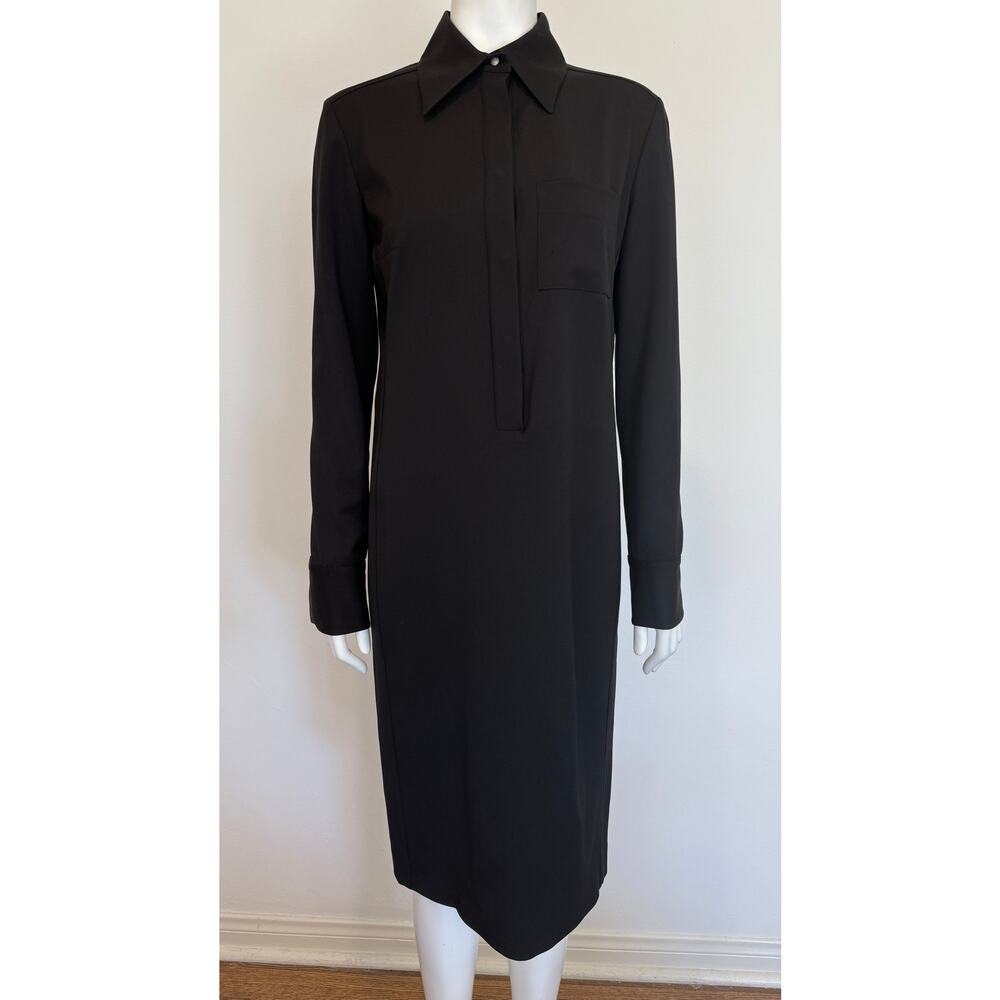 F/W 1998 Gucci by Tom Ford Black Shirt Dress